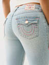 JOEY MID RISE BIG T FLARE JEAN