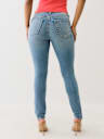 JEANS SUPER SKINNY HALLE BIG T DE TIRO ALTO
