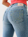 JEANS SUPER SKINNY HALLE BIG T DE TIRO ALTO