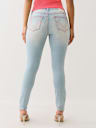 JENNIE DISTRESSED MID RISE CURVY SKINNY JEAN