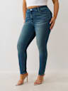 PLUS JENNIE MID RISE CURVY SKINNY JEAN