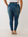 PLUS JENNIE MID RISE CURVY SKINNY JEAN