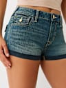SHORTS JENNIE DE TIRO MEDIO CON SOLAPA