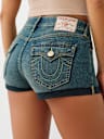 SHORTS JENNIE DE TIRO MEDIO CON SOLAPA