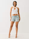SHORTS CON SOLAPA ENROLLADA JAYDE
