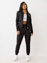 CRYSTAL GLOBAL LOGO ZIP HOODIE
