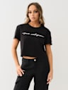 LOGO TAPING BOXY BABY TEE