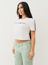LOGO TAPING BOXY BABY TEE