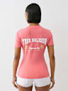 PUFF PRINT LOGO V NECK TEE