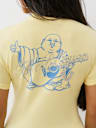 SCRIPT BUDDHA V NECK TEE