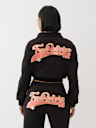 VARSITY HALF ZIP SWEATER