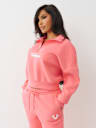 VARSITY HALF ZIP SWEATER