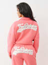 VARSITY HALF ZIP SWEATER
