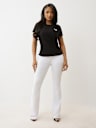 CRUSHED CRYSTAL HORSESHOE TEE