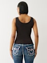 RIBBED METALLIC BUDDHA TANK