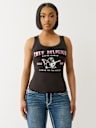 RIBBED METALLIC BUDDHA TANK