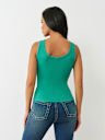 RIBBED METALLIC BUDDHA TANK
