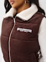 CORDUROY PUFFER VEST
