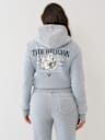 SUDADERA CON CAPUCHA Y CIERRE DE POLAR LAVADO
