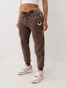 WASHED FLEECE JOGGER