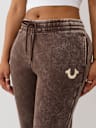 WASHED FLEECE JOGGER
