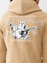 CRYSTAL LOGO ZIP HOODIE