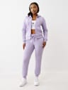 CRYSTAL LOGO ZIP HOODIE