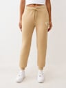 PANTALONES JOGGER CON HERRADURA DE CRISTALES