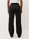 PANTALONES DEPORTIVOS CON PIERNAS RECTAS DE TERCIOPELO CON HERRADURA Y CRISTALES