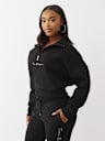 SCRIPT LOGO HALF-ZIP PULLOVER