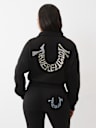 SCRIPT LOGO HALF-ZIP PULLOVER