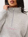 SCRIPT LOGO HALF-ZIP PULLOVER