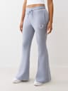 CRYSTAL HORSESHOE FLARE SWEATPANT