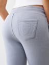 CRYSTAL HORSESHOE FLARE SWEATPANT
