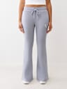 CRYSTAL HORSESHOE FLARE SWEATPANT