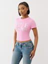 CRYSTAL HORSESHOE BABY TEE