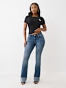RIBBED LOGO BABY TEE