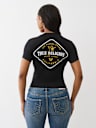 RIBBED LOGO BABY TEE