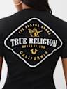 RIBBED LOGO BABY TEE
