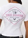RIBBED LOGO BABY TEE