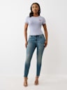 RIBBED LOGO BABY TEE