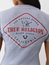 RIBBED LOGO BABY TEE