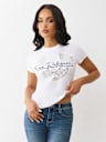 METALLIC LEOPARD GRAPHIC  TEE