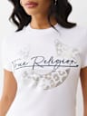 METALLIC LEOPARD GRAPHIC  TEE