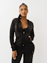 WING VELOUR ZIP HOODIE