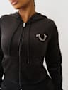 WING VELOUR ZIP HOODIE