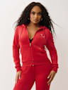 WING VELOUR ZIP HOODIE