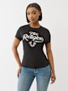 IRIDESCENT LOGO TEE