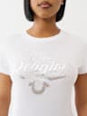 IRIDESCENT LOGO TEE