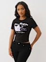 EMBROIDERED BUDDHA PATCH BABY TEE